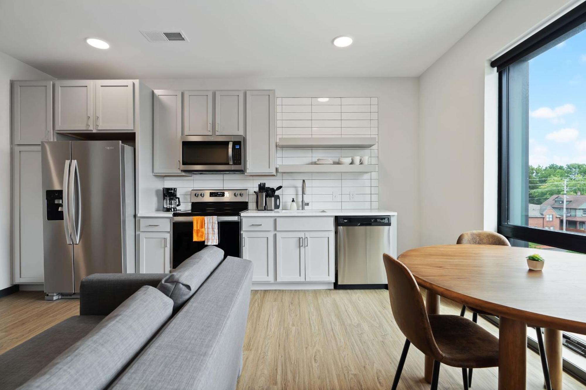 Cozysuites On Mass With Garage Parking #7 Indianapolis Exteriör bild
